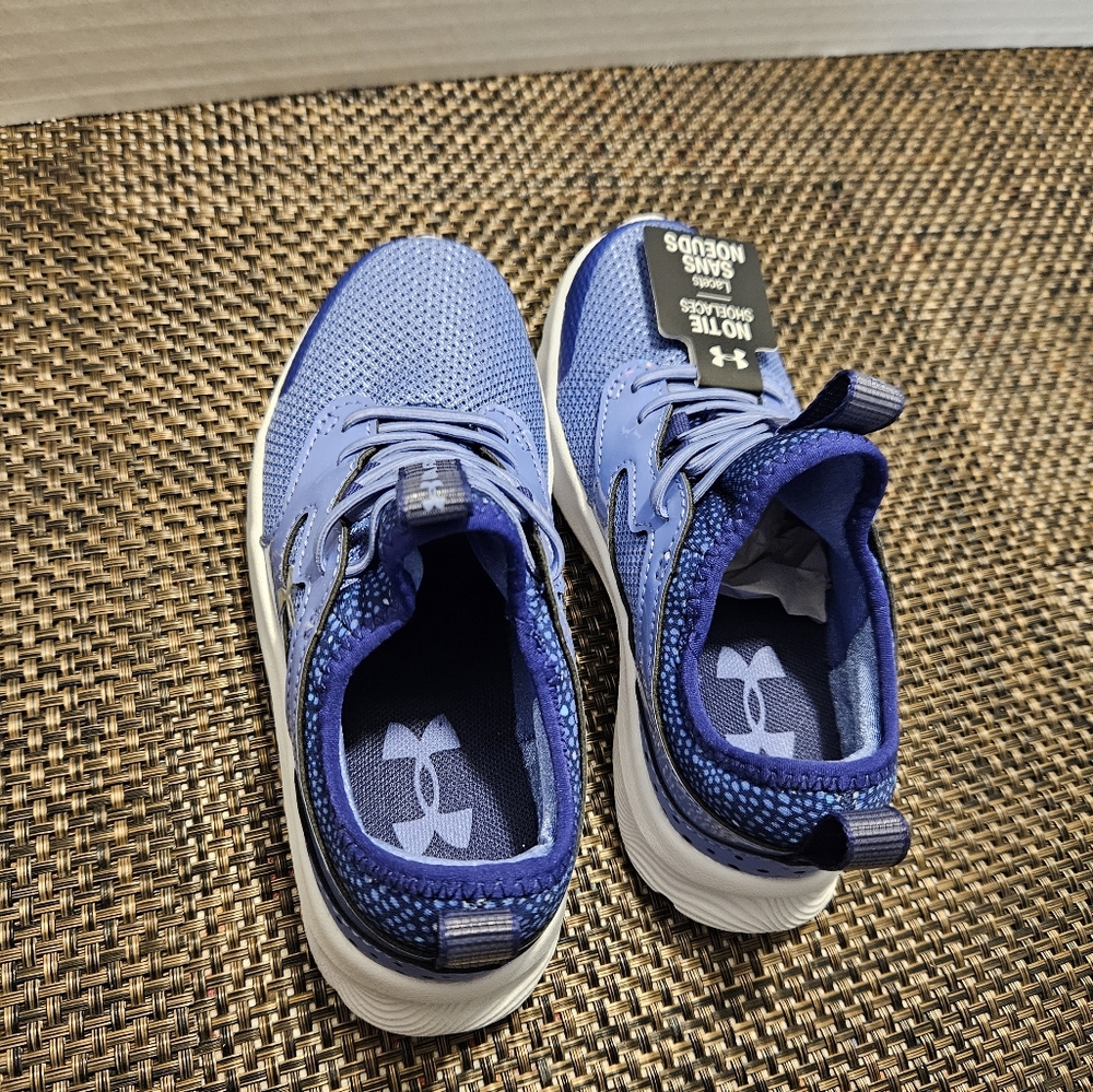 Under Armour size 11k blue/white - Picture 7 of 8